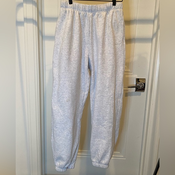 Garage Branded Light Gray Sweatpants Joggers Size Small - Picture 4 of 5